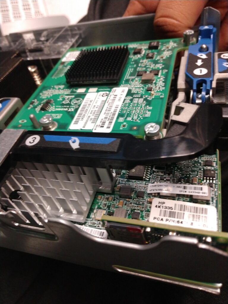 Circut board of a Dell R610 Rack Mount Server