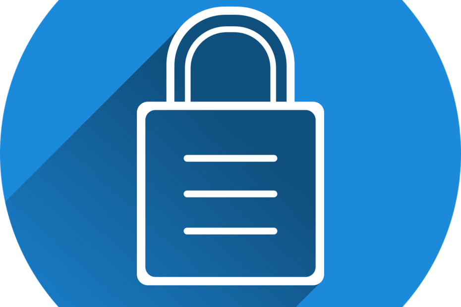 Free castle security locked vector